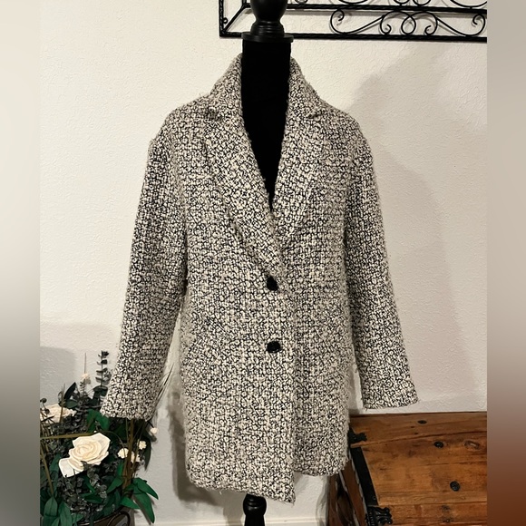 Abercrombie & Fitch Jackets & Blazers - Abercrombie & Fitch Medium Wool Peacoat, Timeless Boucle - Size M